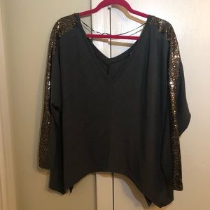 Sequin sweater